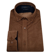Load image into Gallery viewer, Guide London Corduroy Shirt Tan