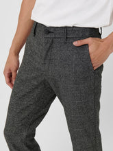 Load image into Gallery viewer, Only &amp; Sons Mark Check Trouser Grey