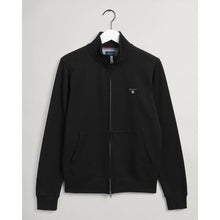 Load image into Gallery viewer, Gant Original Full Zip Cardigan Sweater Black