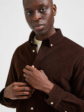Load image into Gallery viewer, Selected Homme Albert Corduroy Shirt Coffee Bean