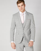 Load image into Gallery viewer, Remus Uomo Light Grey Check 2 Piece Suit
