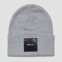 Load image into Gallery viewer, Replay Beanie Hat Grey