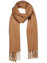 Load image into Gallery viewer, Selected Homme Tope Wool Scarf Camel