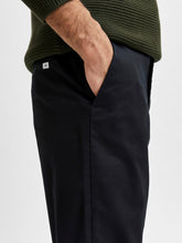 Load image into Gallery viewer, Selected Homme Stoke 196 Flex Chino Black