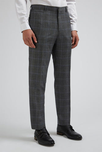 Ted Baker Prince of Wales Check Trouser Grey