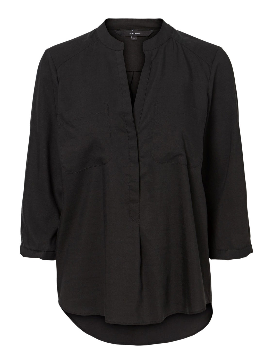 Vero Moda Tanya 3/4 Sleeve Blouse Black