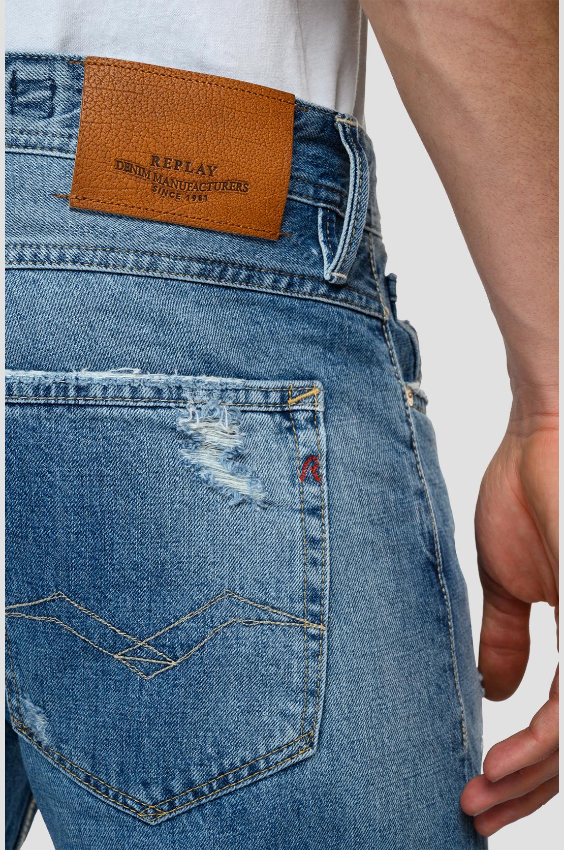 Replay Willbi Slim Fit Distressed Jeans 20 Year Wash – TS2 MENSWEAR