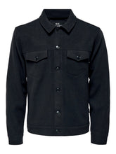 Load image into Gallery viewer, Only &amp; Sons Willy Overshirt Midnight Grey